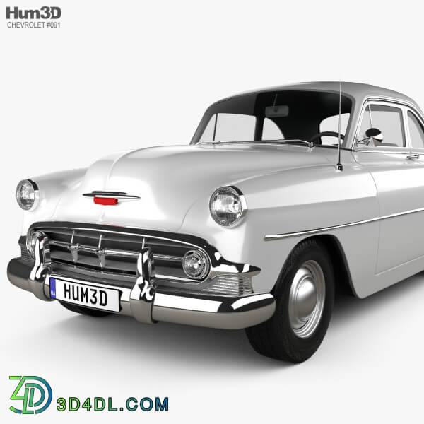 Hum3D Chevrolet 210 Club Coupe 1953