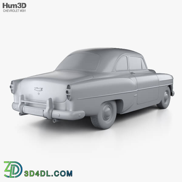 Hum3D Chevrolet 210 Club Coupe 1953