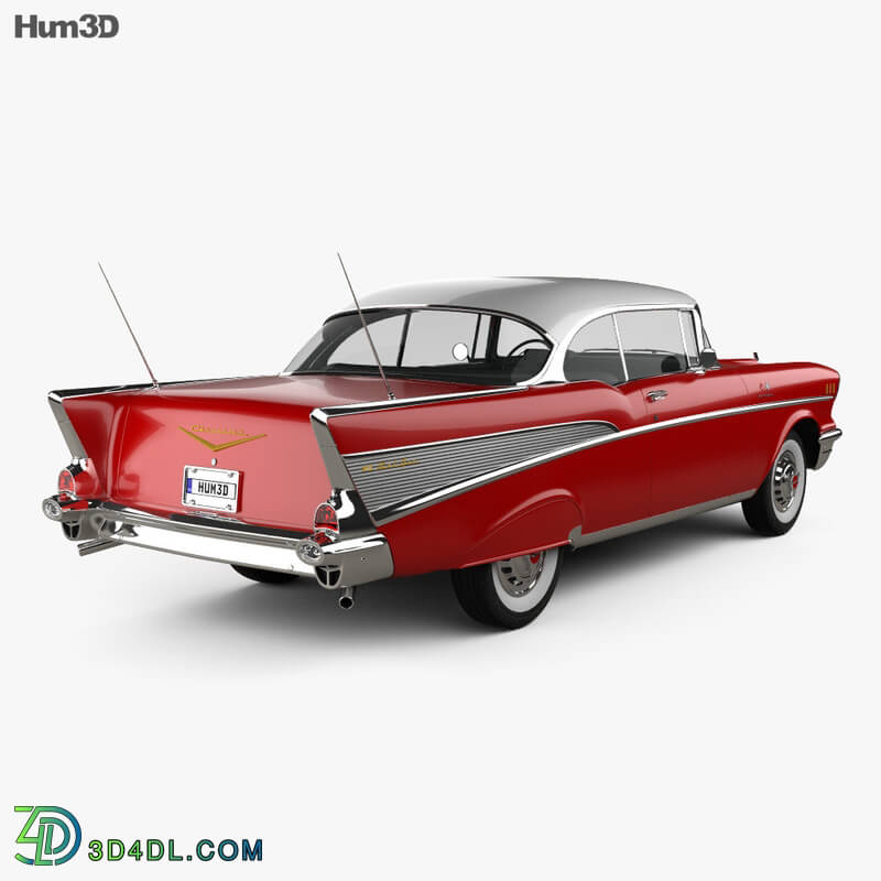 Hum3D Chevrolet Bel Air Sport Coupe 1957