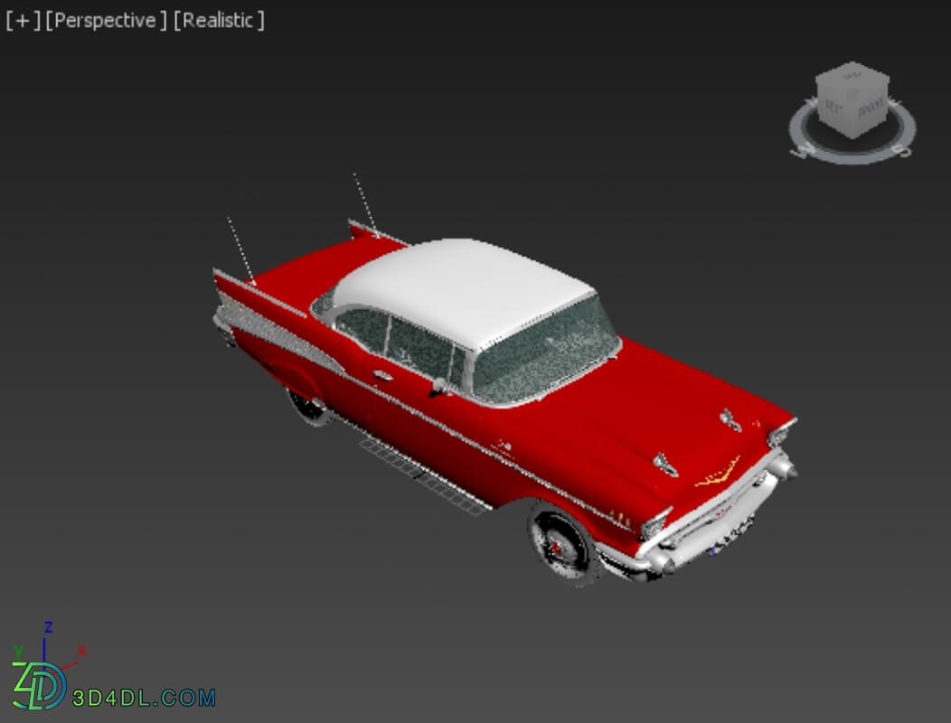 Hum3D Chevrolet Bel Air Sport Coupe 1957