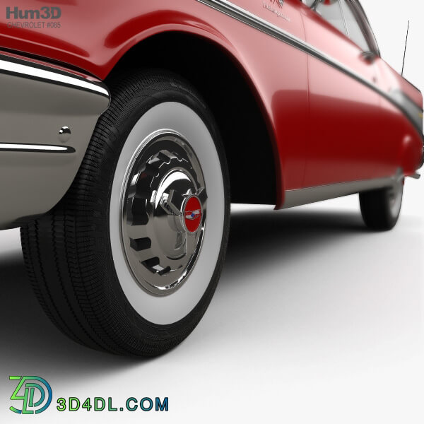 Hum3D Chevrolet Bel Air Sport Coupe 1957