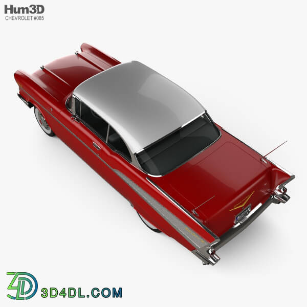 Hum3D Chevrolet Bel Air Sport Coupe 1957