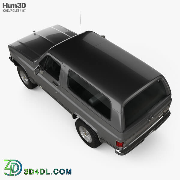 Hum3D Chevrolet Blazer (K5) 1989