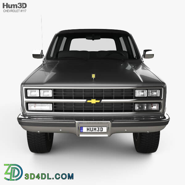 Hum3D Chevrolet Blazer (K5) 1989