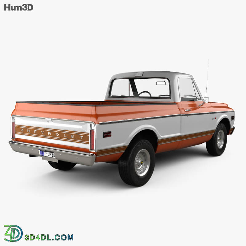 Hum3D Chevrolet C10 Cheyenne Pickup 1971