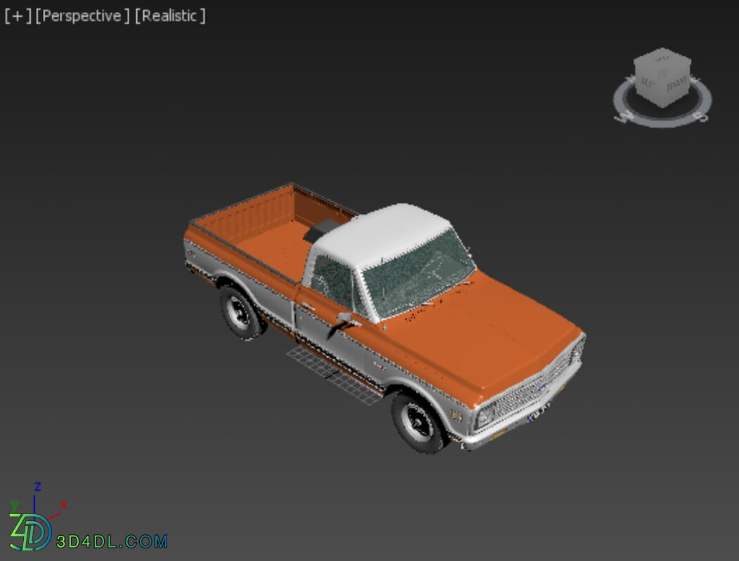 Hum3D Chevrolet C10 Cheyenne Pickup 1971