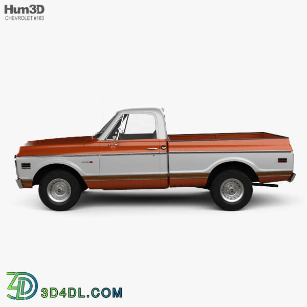 Hum3D Chevrolet C10 Cheyenne Pickup 1971