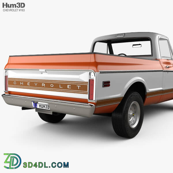 Hum3D Chevrolet C10 Cheyenne Pickup 1971