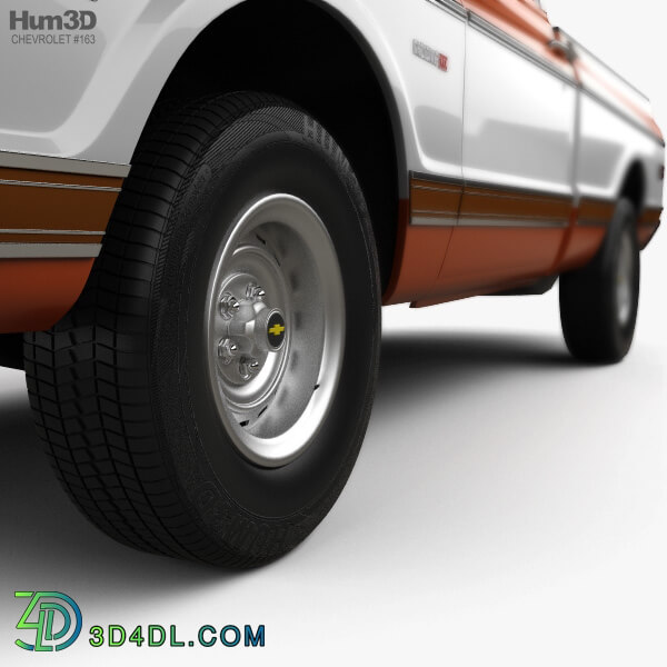 Hum3D Chevrolet C10 Cheyenne Pickup 1971