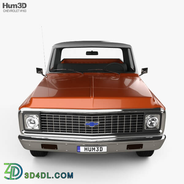 Hum3D Chevrolet C10 Cheyenne Pickup 1971