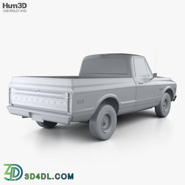 Hum3D Chevrolet C10 Cheyenne Pickup 1971