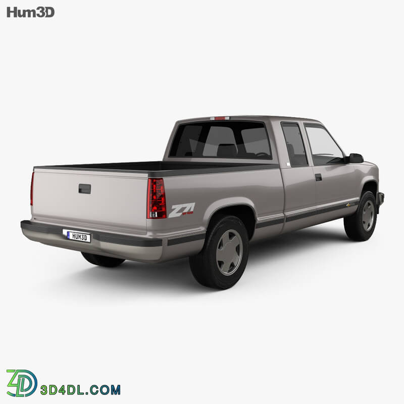 Hum3D Chevrolet C1500 (K1500) Extended Cab 1988