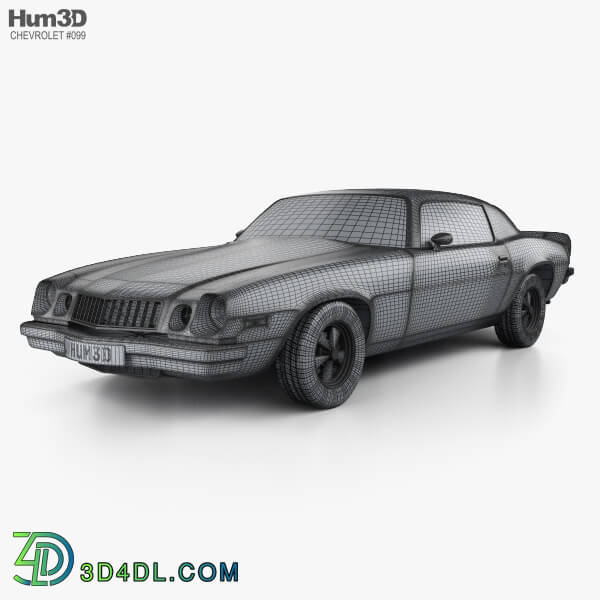 Hum3D Chevrolet Camaro 1975