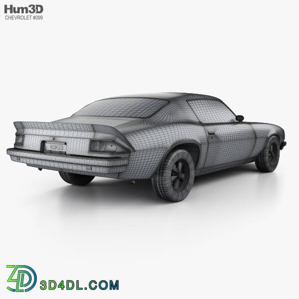 Hum3D Chevrolet Camaro 1975