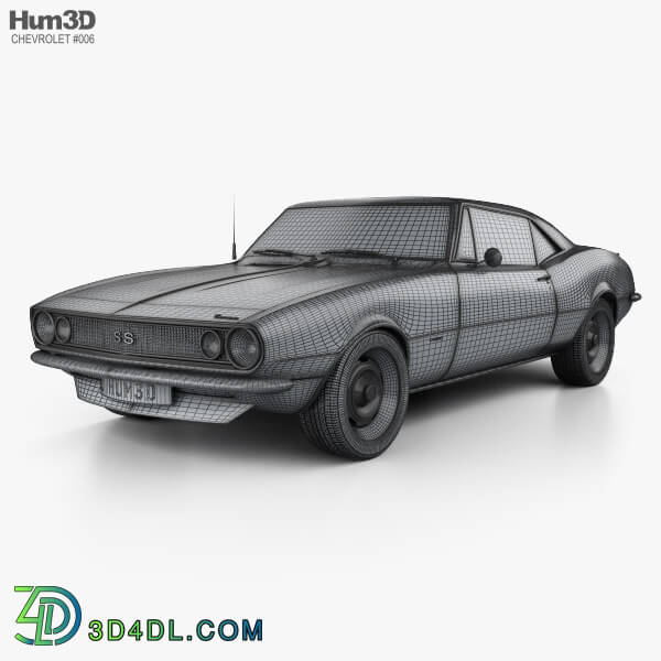 Hum3D Chevrolet Camaro SS 1967