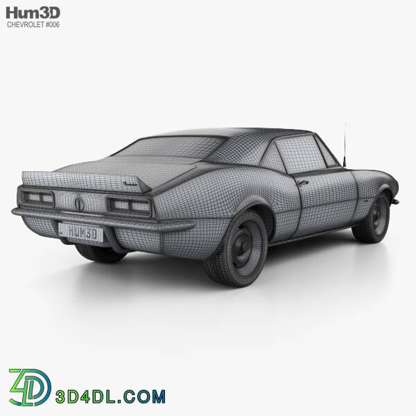 Hum3D Chevrolet Camaro SS 1967