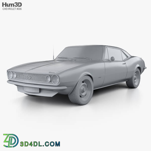 Hum3D Chevrolet Camaro SS 1967