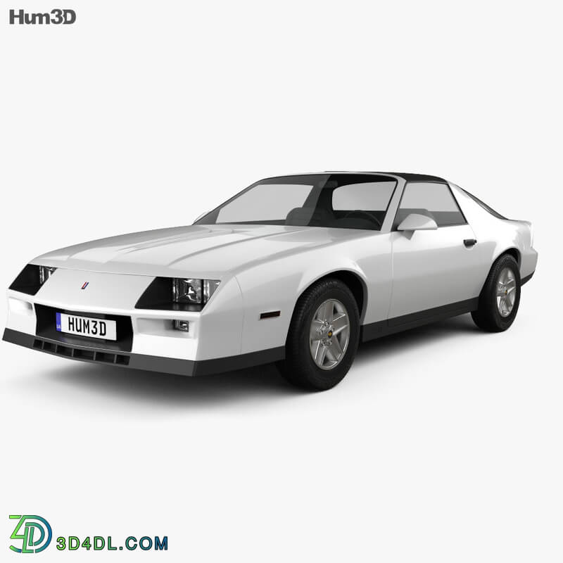 Hum3D Chevrolet Camaro Z28 coupe 1982