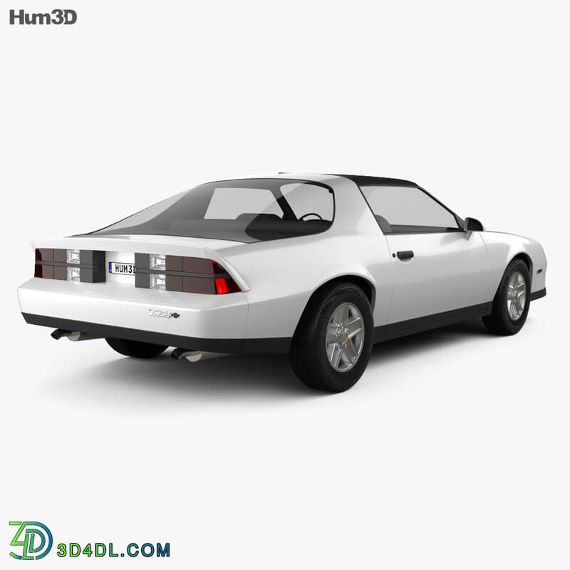 Hum3D Chevrolet Camaro Z28 coupe 1982