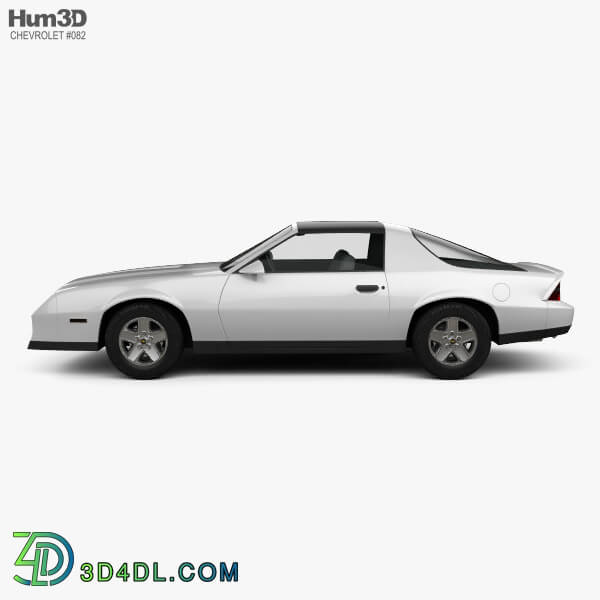 Hum3D Chevrolet Camaro Z28 coupe 1982