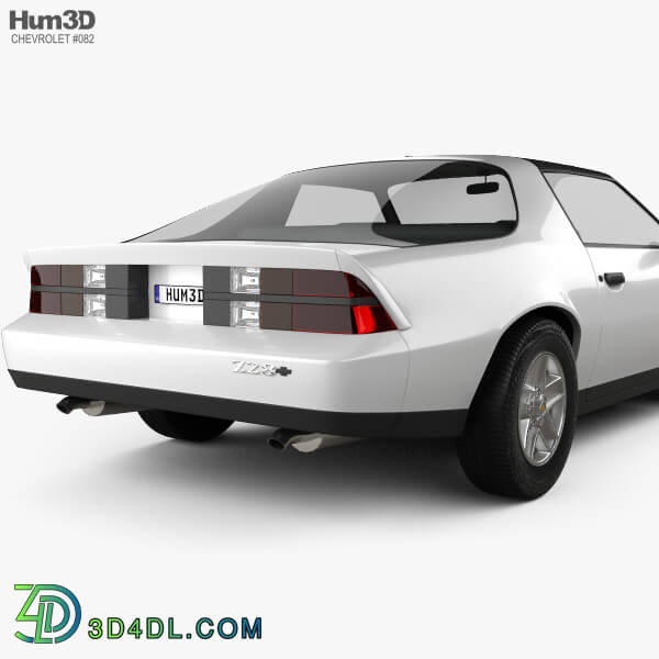 Hum3D Chevrolet Camaro Z28 coupe 1982