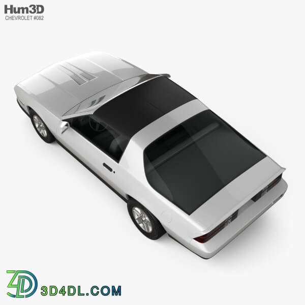 Hum3D Chevrolet Camaro Z28 coupe 1982