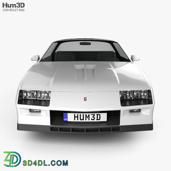 Hum3D Chevrolet Camaro Z28 coupe 1982