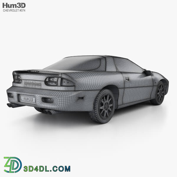 Hum3D Chevrolet Camaro coupe 2000