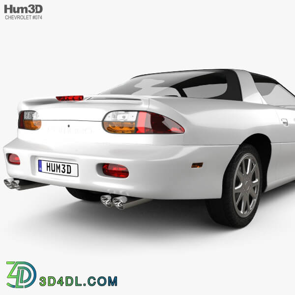 Hum3D Chevrolet Camaro coupe 2000