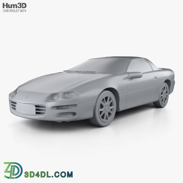 Hum3D Chevrolet Camaro coupe 2000