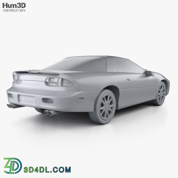 Hum3D Chevrolet Camaro coupe 2000