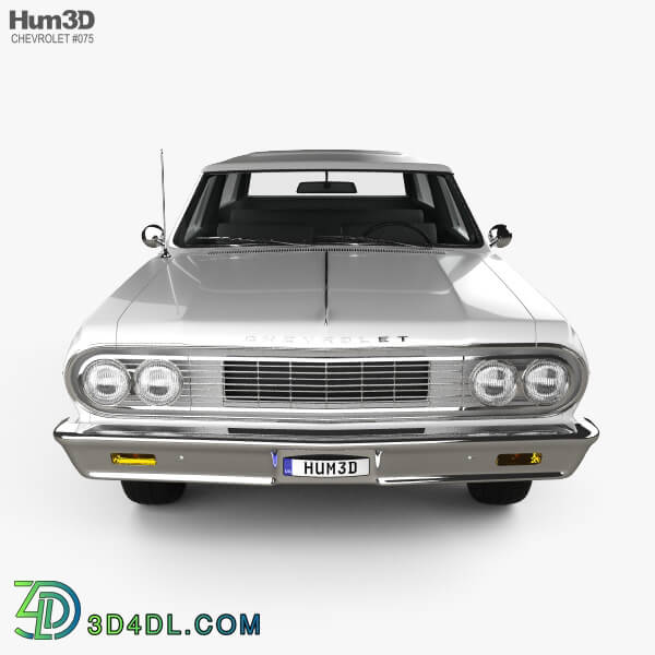 Hum3D Chevrolet Chevelle (Malibu) 2 door wagon 1964