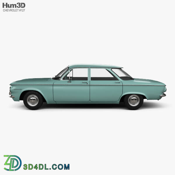 Hum3D Chevrolet Corvair sedan 1960