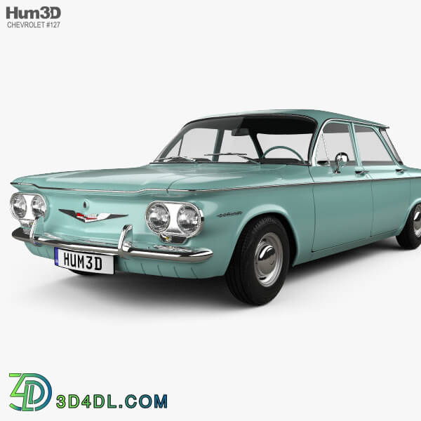 Hum3D Chevrolet Corvair sedan 1960