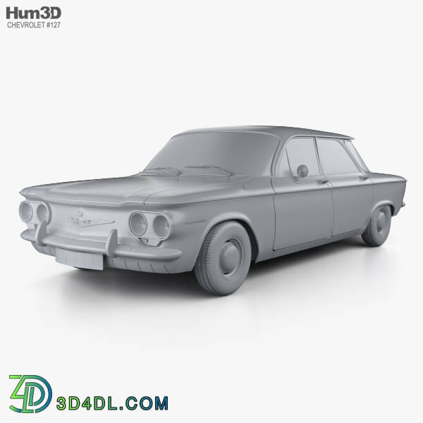 Hum3D Chevrolet Corvair sedan 1960