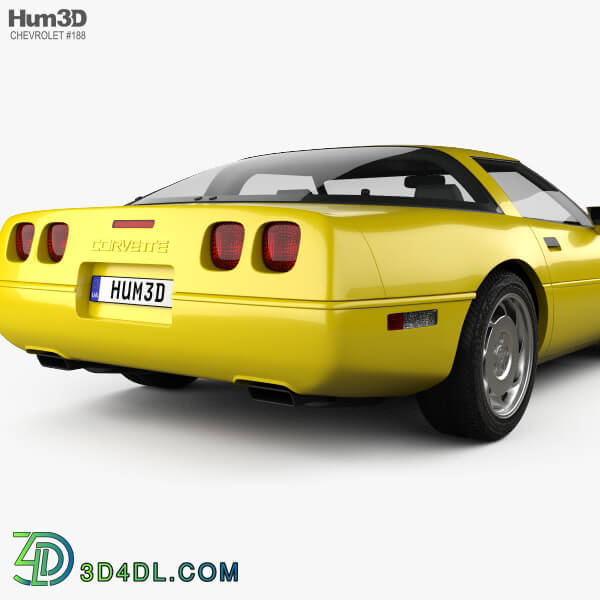 Hum3D Chevrolet Corvette (C4) 1996