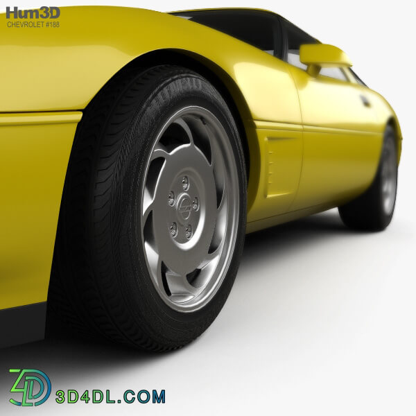 Hum3D Chevrolet Corvette (C4) 1996