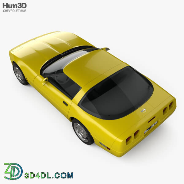 Hum3D Chevrolet Corvette (C4) 1996