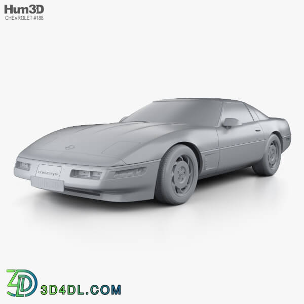 Hum3D Chevrolet Corvette (C4) 1996