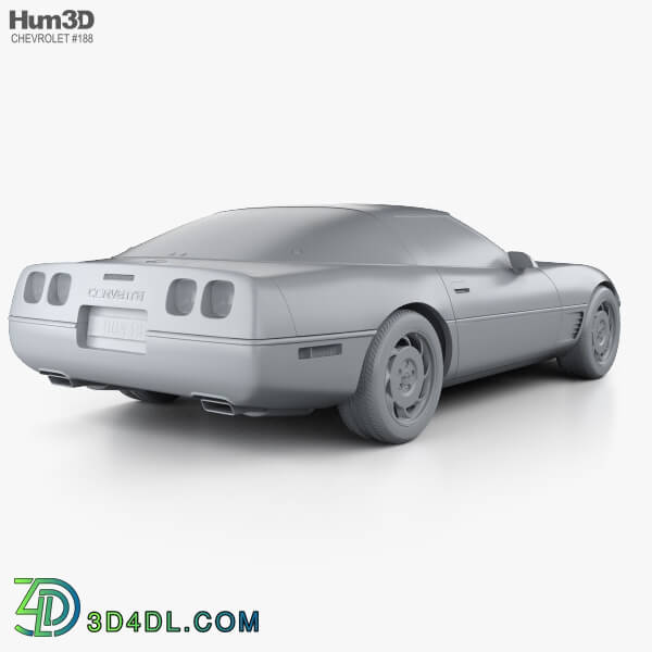 Hum3D Chevrolet Corvette (C4) 1996