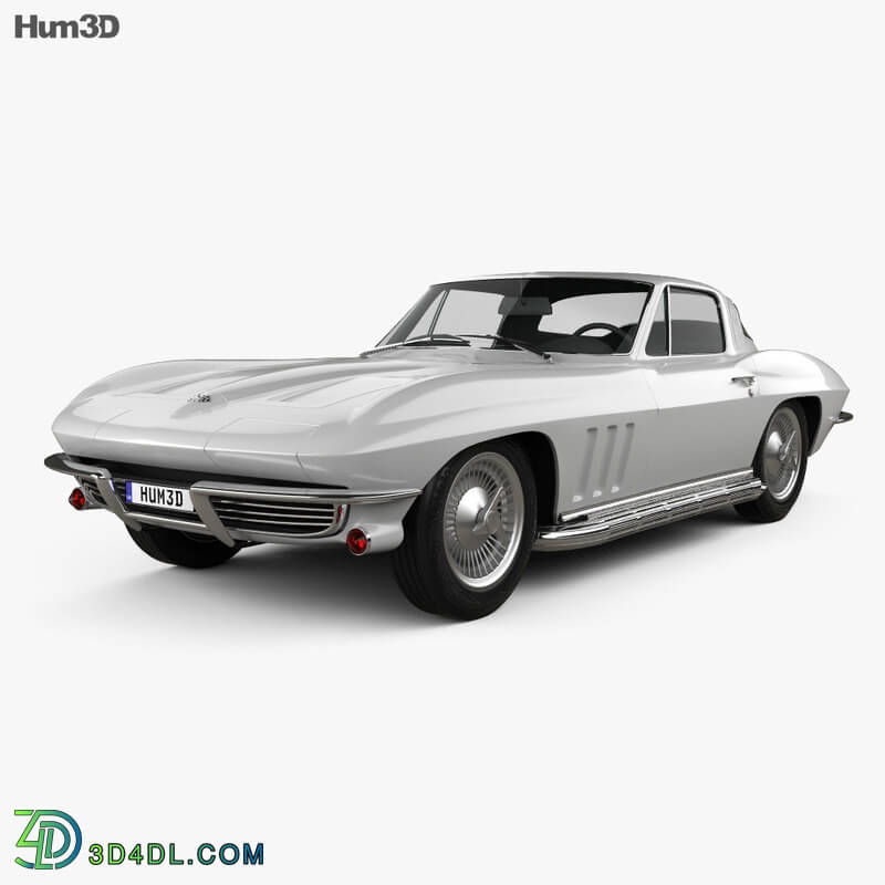 Hum3D Chevrolet Corvette Sting Ray (C2) 1965