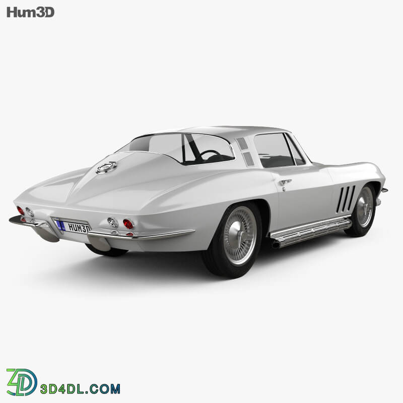 Hum3D Chevrolet Corvette Sting Ray (C2) 1965