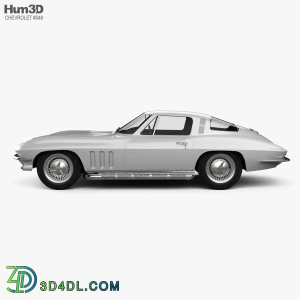 Hum3D Chevrolet Corvette Sting Ray (C2) 1965