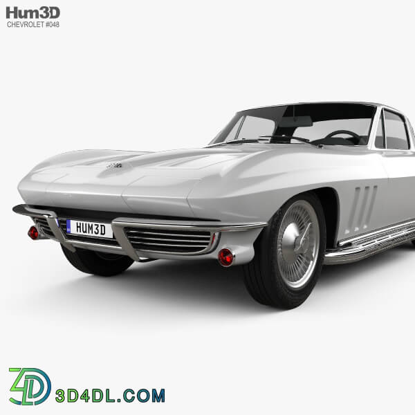 Hum3D Chevrolet Corvette Sting Ray (C2) 1965