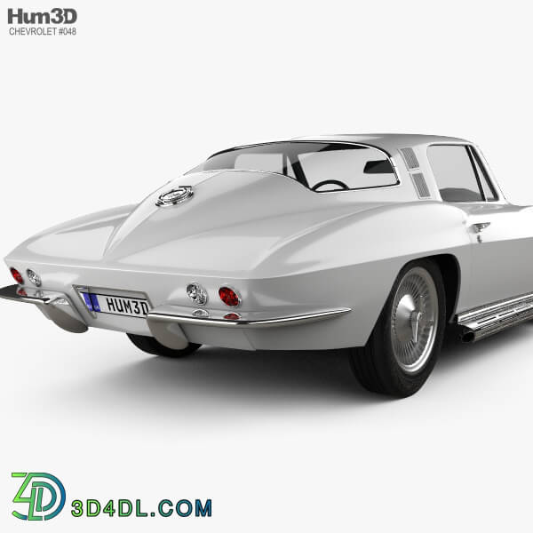 Hum3D Chevrolet Corvette Sting Ray (C2) 1965