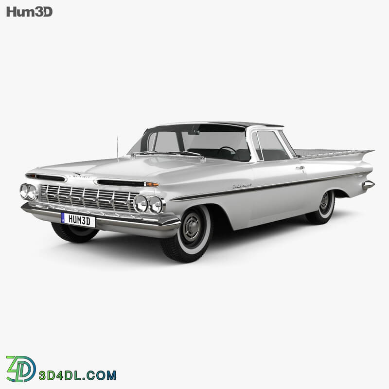 Hum3D Chevrolet El Camino 1959