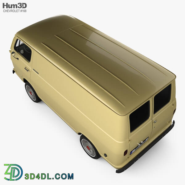 Hum3D Chevrolet G10 Chevy Van 1964