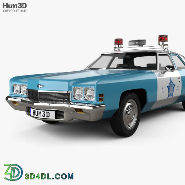 Hum3D Chevrolet Impala Police 1972