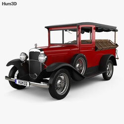 Hum3D Chevrolet Independence Canopy Express 1931 