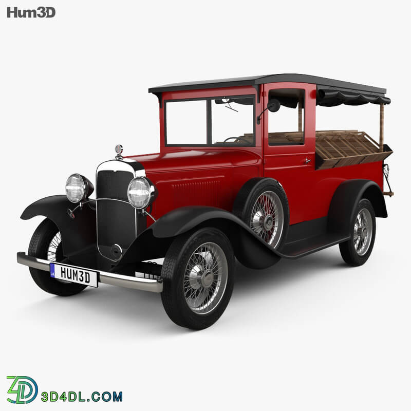 Hum3D Chevrolet Independence Canopy Express 1931
